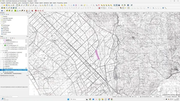 Archeologia Preventiva. Relazione di assoggettabilità per il progetto “consolidamento dell’argine destro del fiume Ufente e della strada lungo ufente a rischio smottamento”. — Studio Matrix Lab